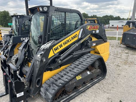 new holland c245 tracks|used new holland c245 skid steer.